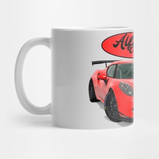 Alfa Romeo 4C Rosso Mug